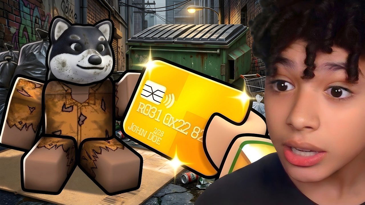 EU ME TORNEI UM BILIONÁRIO NO ROBLOX!
