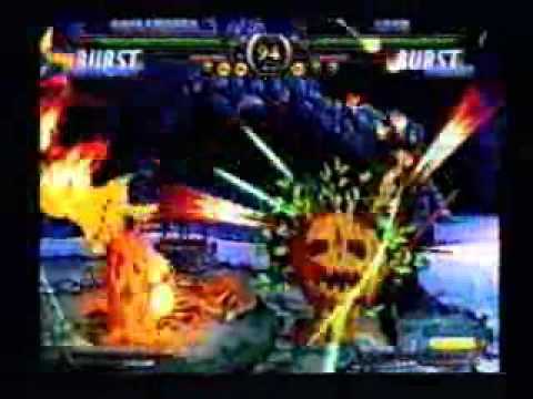 Guilty Gear XX Reload - Shonen (TE) vs Sanma (JO)