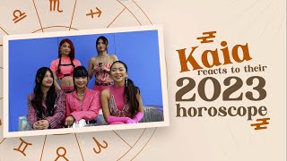 P-pop girl group KAIA, nawindang sa kanilang 2023 horoscope?! | ATM Online Exclusive