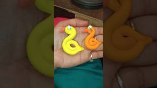 easy clayart duck 🦆🦆#clay #viral #art #trending #diy #viralvideo #viralshorts #subscribemychannel♥️