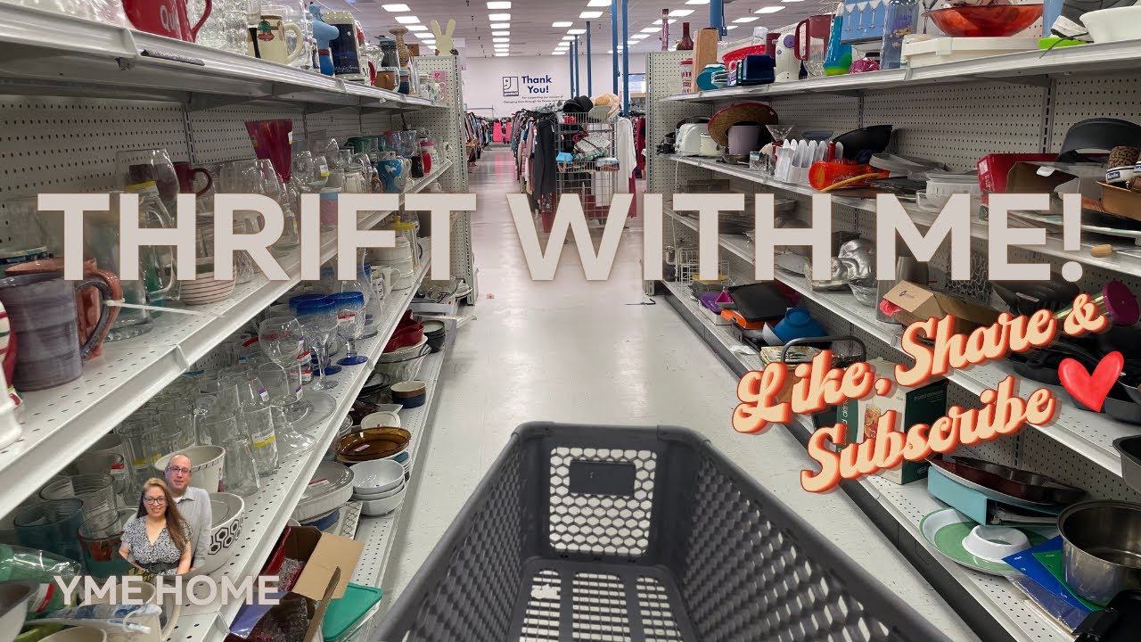Thrifting HOME DECOR at Goodwill/ IN-STORE Thrift with Me HAUL - YouTube