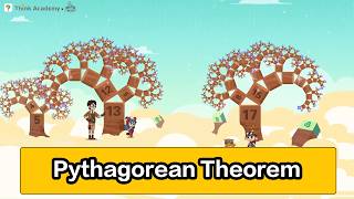 MathPlay | Pythagorean Theorem: Max and his friends want to pick fruit from the Pythagorean Trees...