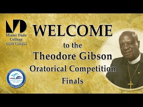 Rockway Middle School Theodore Gibson Oratorical Competition Finals