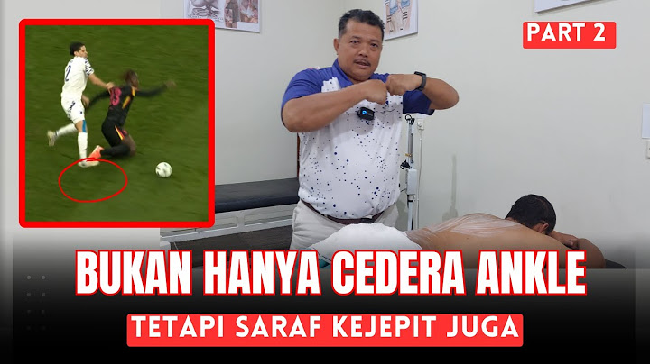 MCO ARIF - PART 2 BUKAN HANYA CEDERA ANKLE, TETAPI SARAF KEJEPIT JUGA