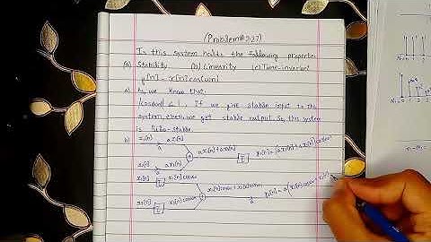 Digital Signal Processing | Chapter#02 | Problem#2.27 | Convolution Sum | John G. Proakis