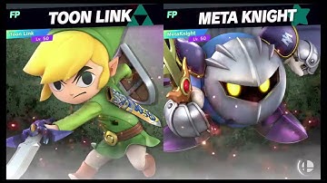 Super Smash Bros Ultimate Amiibo Fights Request #57 Toon Link vs Meta Knight Rematch