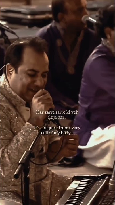 saazish main samil sarra zamana rahat fateh ali khan sweet voice #shorts