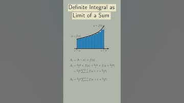 👨‍🏫👨‍🏫 Definite Integral as Limit of a Sum !! 👀
