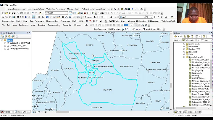Tutorial1 Watershed and stream network delineation using arc hydro Tools