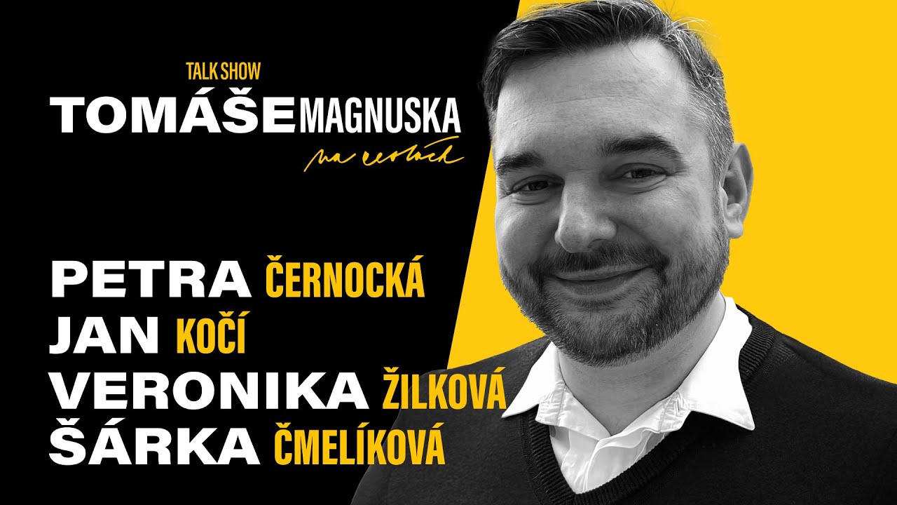 Petra Černocká, Jan Kočí, Veronika Žilková, Šárka Čmelíková | Talkshow Tomáše Magnuska na cestách
