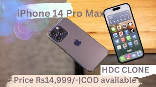 iPhone 14 Pro Max Clone Unboxing Master Clone copy HDC CLONES 14,999/-