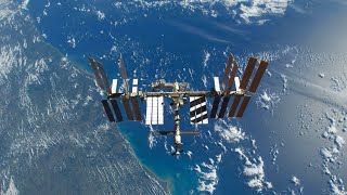 International Space Station NASA View With Map - 5825 - 2024-06-02