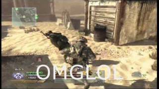 Very realistic MW2 knife kill