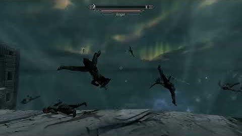 650 Arngeirs vs. 5 Alduins vs. 300 Uthgerd the Unbrokens SKYRIM