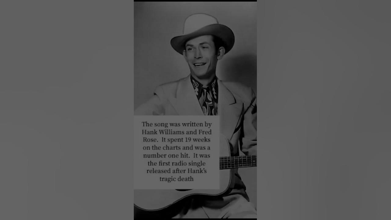 On this day in country music history in 1953 Hank Williams Kaw-Liga hit the charts #countrymusic