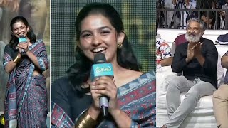 Premalu Mamitha Cute Telugu Speech @ Premalu Telugu Success Meet | Manastars