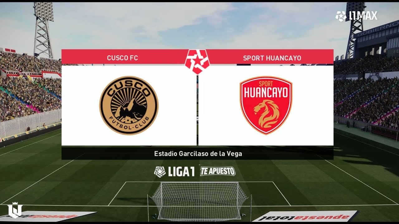 Cusco vs Sport Huancayo Clausura Liga 1 2024 | Pes 2021 - YouTube