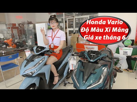 Video Honda Vario 150 độ màu Xi Măng | Chi Tiết giá xe - youtube