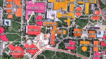 Google Earth uWaterloo Main Campus