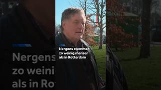 Nergens Stemmen Zo Weinig Mensen Als In Rotterdam