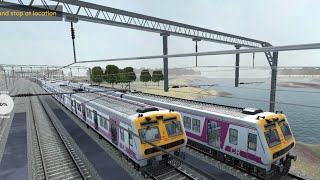 Mumbai Local Train + Goods Train Driving in RG Train Tech Demo Android Gameplay #viralvideo screenshot 4