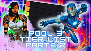 TIER LIST POOL 3 PARTE 2😵, LLENO DE CARTAS BUENISIMAS🤑 // MARVEL SNAP