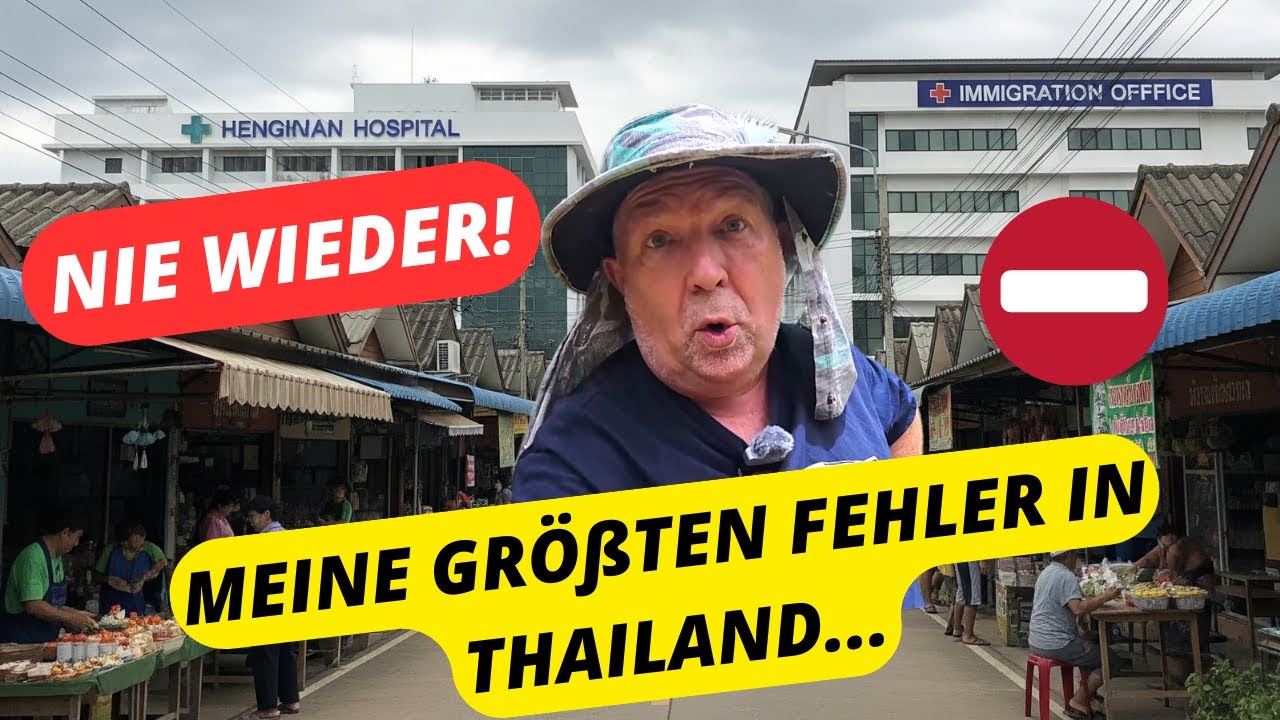 13 Dinge, die ich in Thailand NIE mehr machen würde!