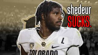 Shedeur Sanders SUCKS. (Shedeur Sanders is NOT AN NFL QB!!!)