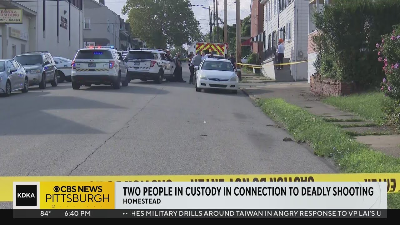 2 in custody after leading police on car chase in West Mifflin - YouTube