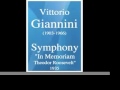 Capture de la vidéo Giannini (1903-1966) : Symphony "In Memoriam Theodor Roosevelt" (1935)