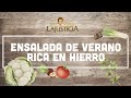 🥒 RECETA DE 𝗘𝗡𝗦𝗔𝗟𝗔𝗗𝗔 𝗗𝗘 𝗩𝗘𝗥𝗔𝗡𝗢 RICA EN HIERRO: 🍎 𝗟𝗮 𝗰𝗼𝗰𝗶𝗻𝗮 𝗱𝗲 𝗺𝗶 𝗮𝗯𝘂𝗲𝗹𝗮