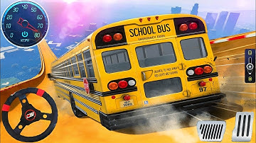 Impossible Ramp Bus Stunt Simulator 3D - Ramp Bus Racing 3D - Android GamePlay