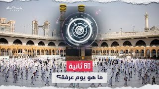 60 ثانية | ما هو يوم عرفة؟