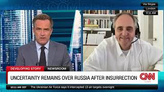 Edward Lucas in conversation with Max Foster, CNN Newsroom