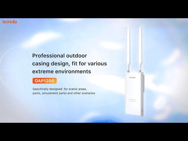 Tenda Oap1200 Indoor/Outdoor Wi-Fi Access Point.