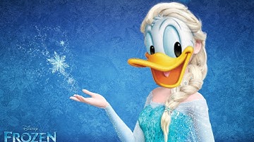 Donald Duck sings Let it Go!