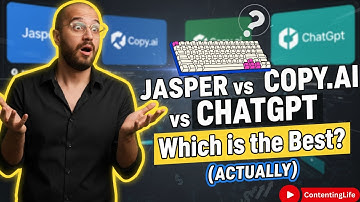Jasper vs Copy.ai vs ChatGPT (2025); Which AI Platform is ACTUALLY Worth Your Money