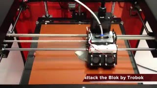 Attack the Blok by Trobok - Timelapse 3D Print - Core 300