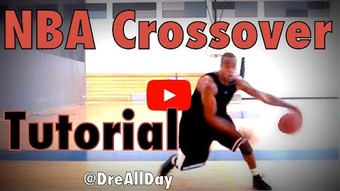 How To Do An NBA Crossover: Step-By-Step Tutorial | NBA Crossover Move Workouts | Dre Baldwin