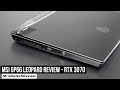 Vista previa del review en youtube del MSI GP66 Leopard 10UG-217