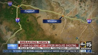 Woman shot and killed by Winslow police