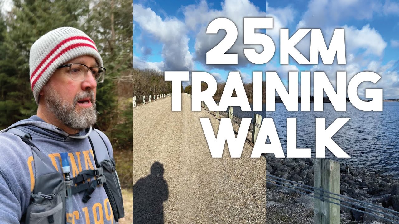 25km Training Walk - YouTube