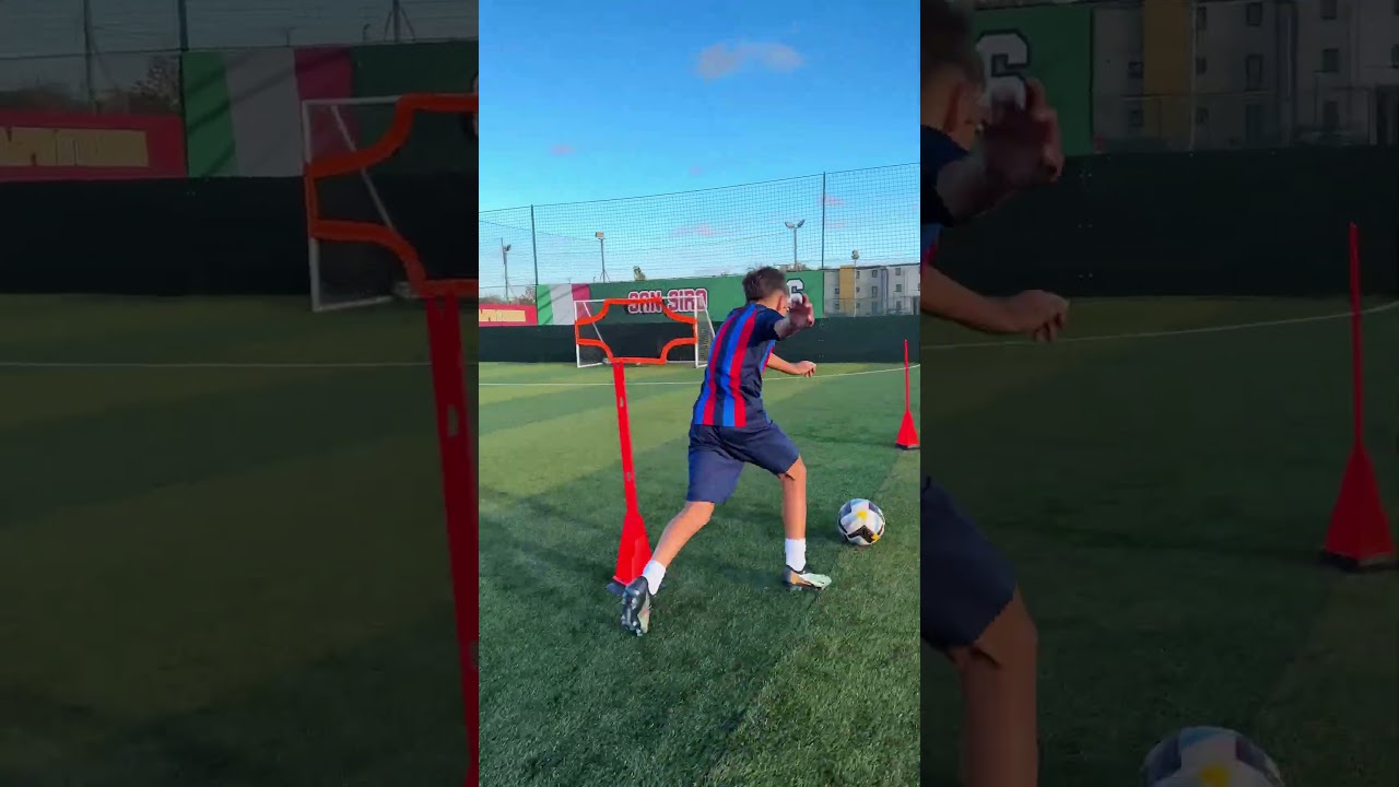 Cameramen challenged me…to hit both top corners with left and right using 5 balls…DON’T MISS…?!😱