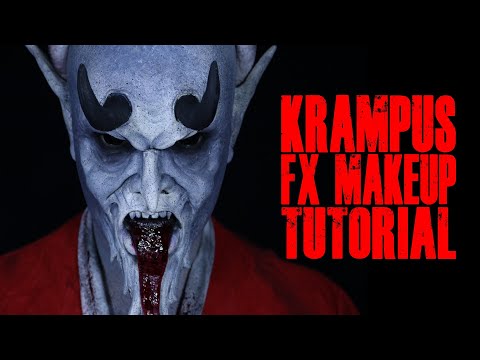 KRAMPUS Makeup Tutorial!