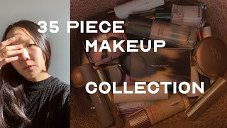 Why I shrunk my makeup collection by 75%! My minimalist makeup collection tour 2022