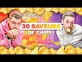 On devine 30 saveurs de chips brets on a beaucoup ri 