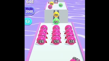 Ball Run 2048 - All Levels Gameplay Android, iOS ( Levels 263