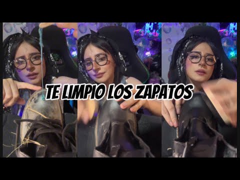 ASMR- Te limpio los zapatos 🥰 #asmr #asmrlimpeza #asmrsounds