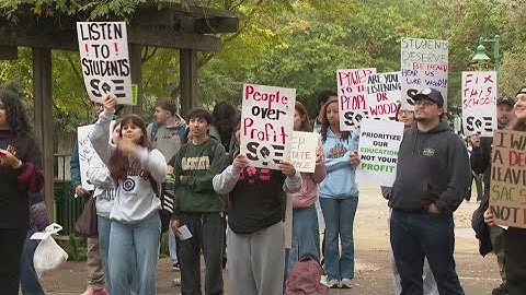 Sacramento State students protest new on-campus living requirements