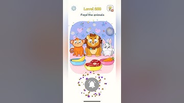 DOP 3 level 288 🐵🦁🐇 #dop #dop3 #youtubeshorts #gameplay #dop2  #androidgame #viral #shorts #trend